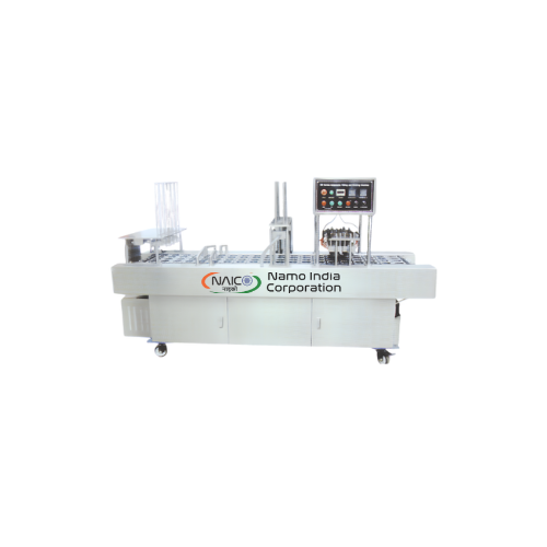CONVEYER TYPE FILLING & SEALING MACHINE